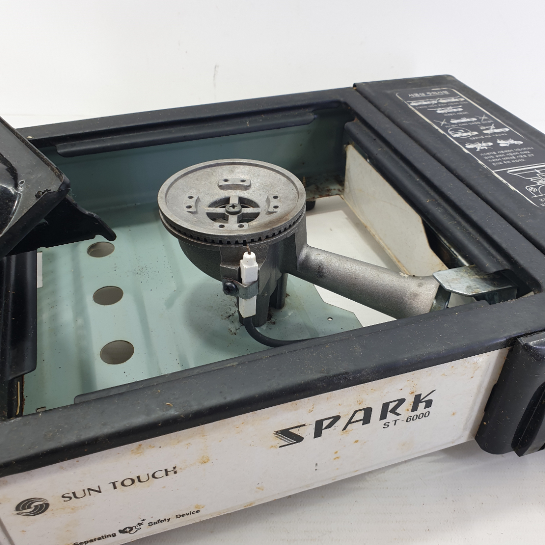 Газовая мобильная плита "Spark ST-6000", работоспособность не проверялась. Картинка 11